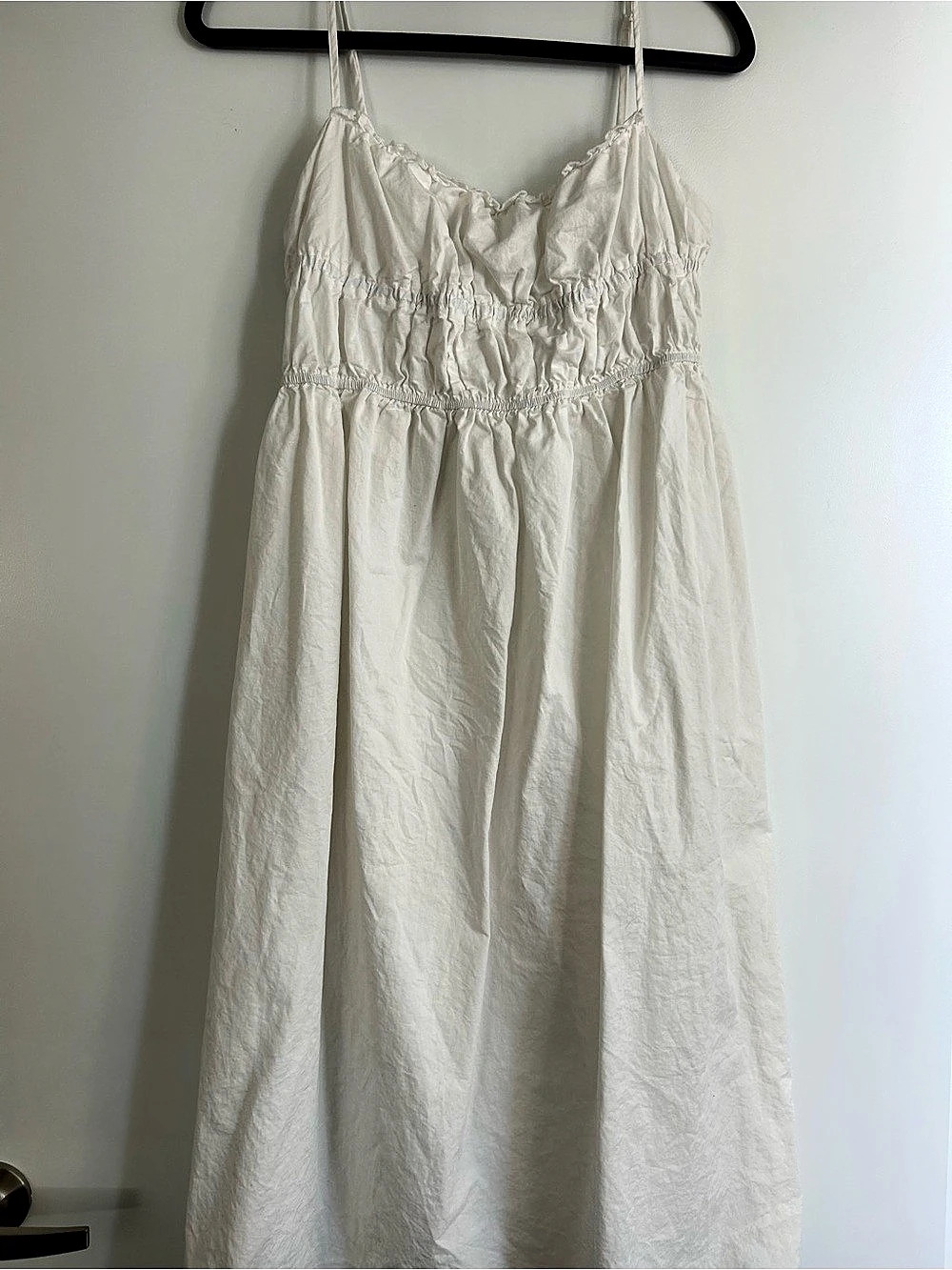 Maxi Dress in White Like New